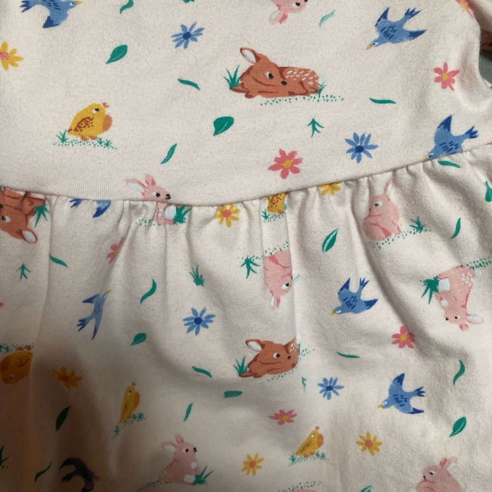 Adorable ever and ever pink wildlife pattern